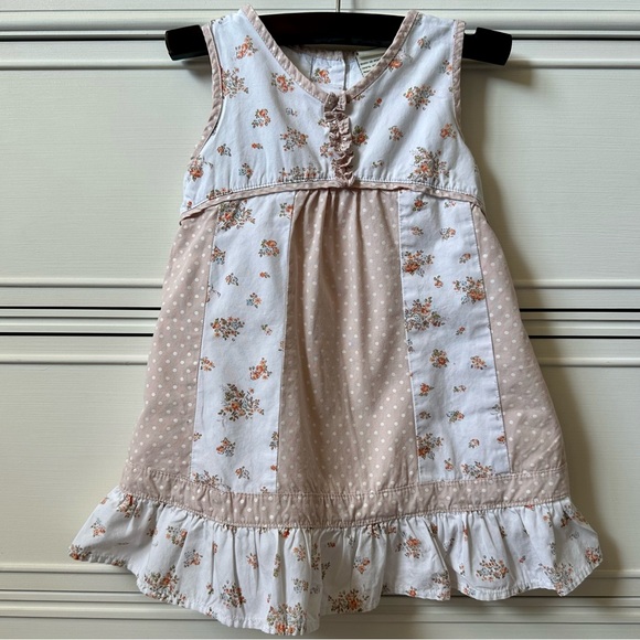 Laura Ashley | Floral Polka Dot Dress - Picture 7 of 8